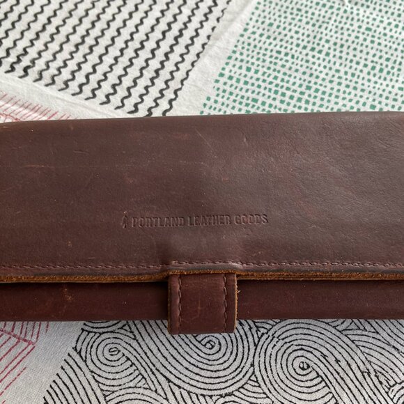 Portland leather trifold wallet - Picture 3 of 3